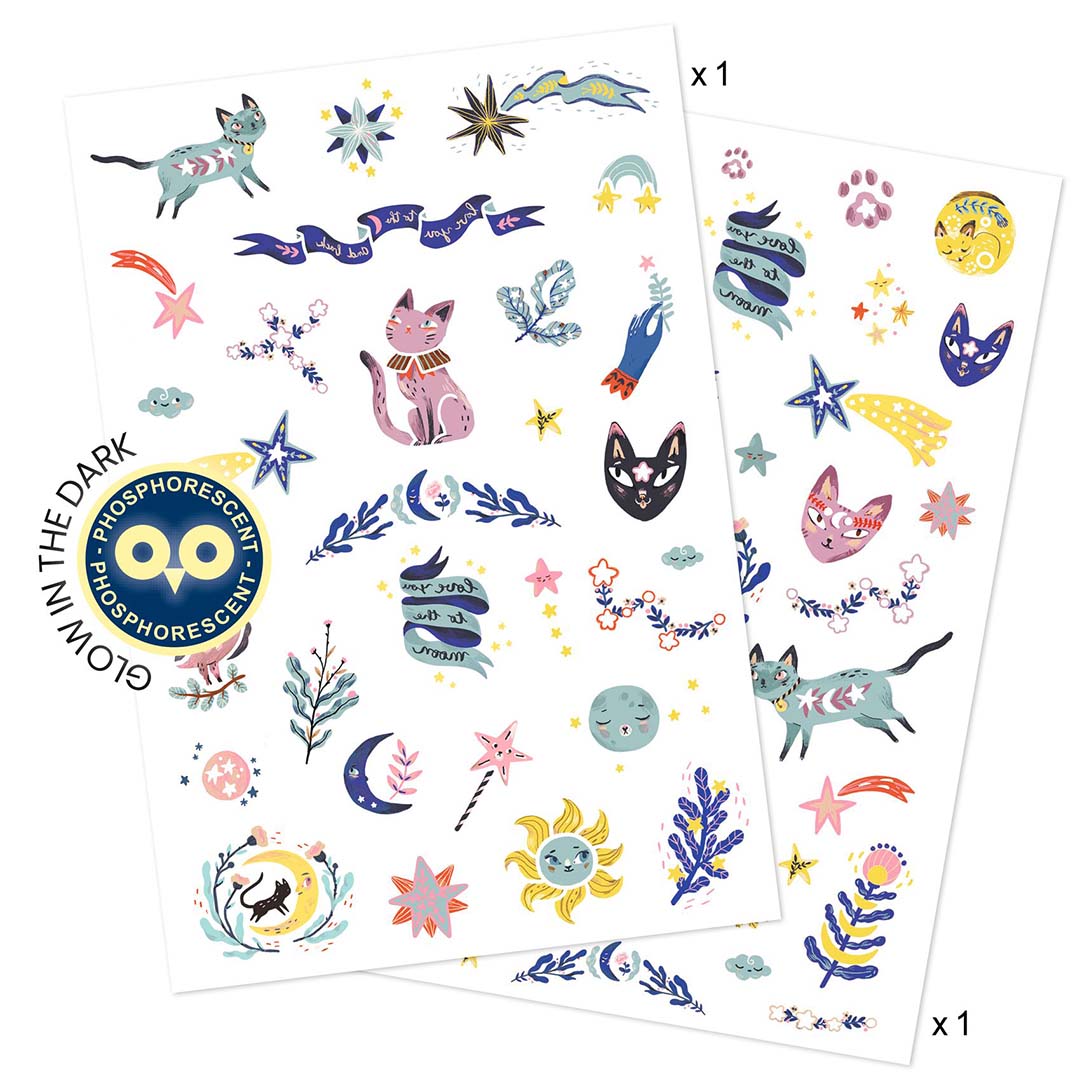 djeco tattoos - zoete dromen | DJ09592 | 1