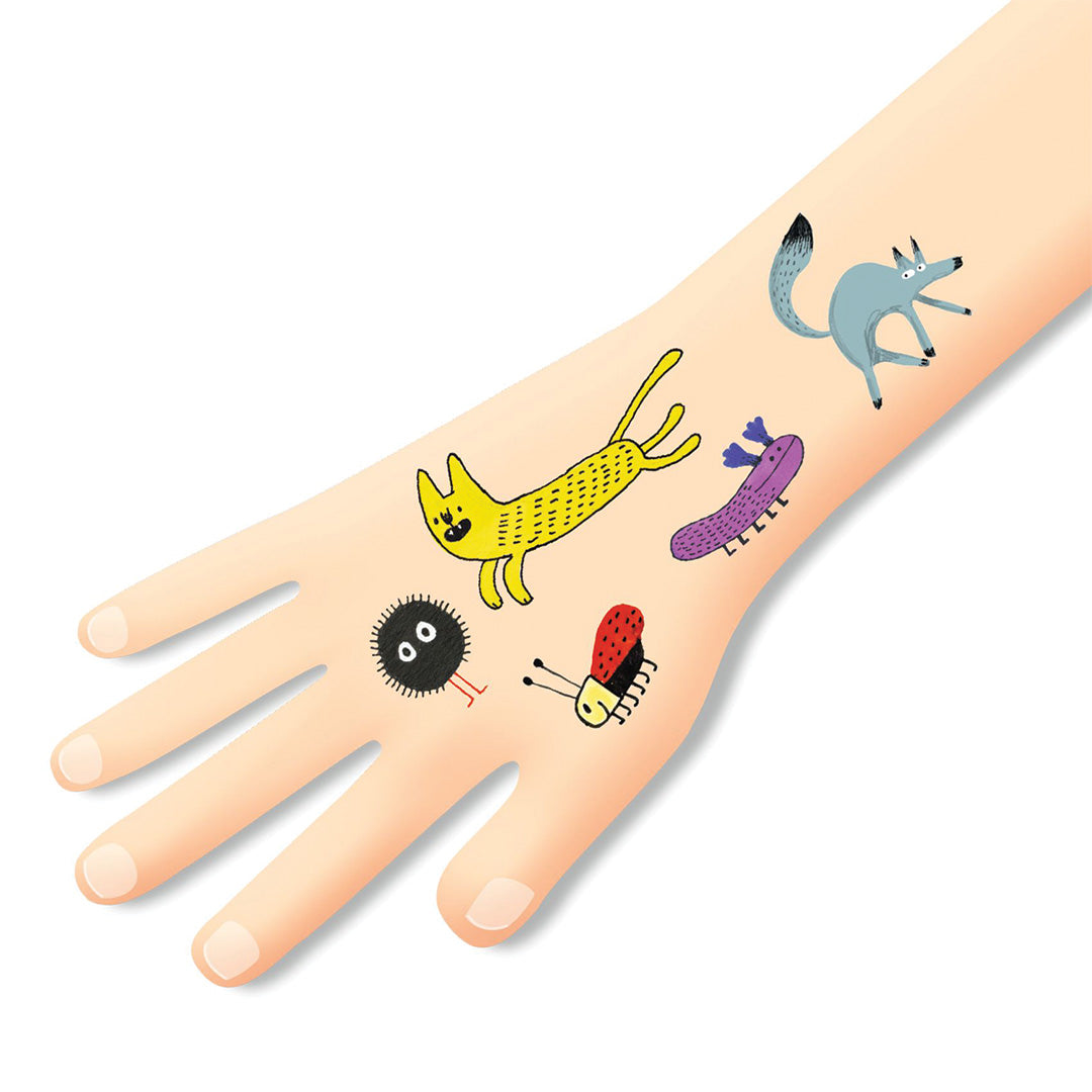 djeco tattoos little critters