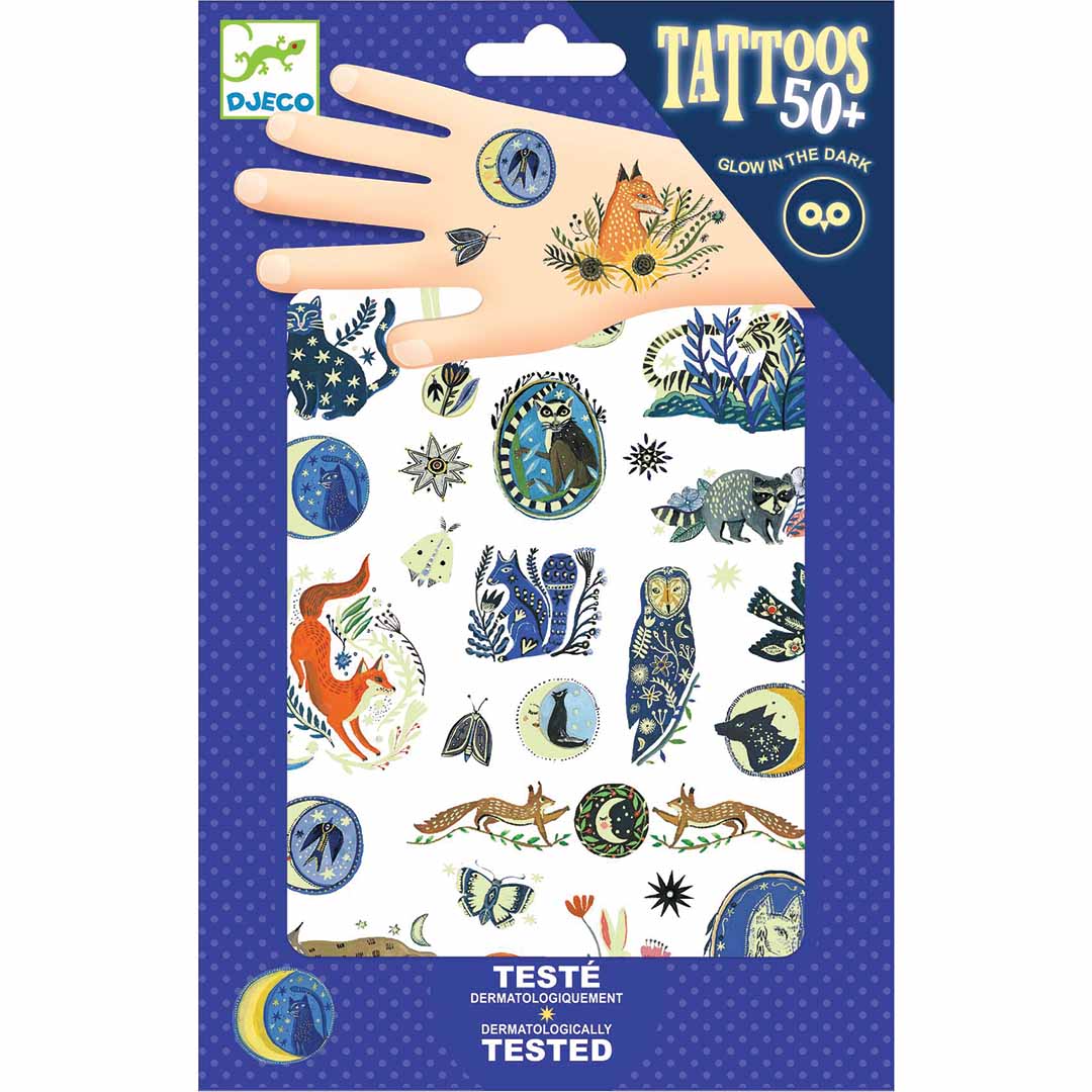 djeco tattoos nighttime reflections | DJ09618 | 0