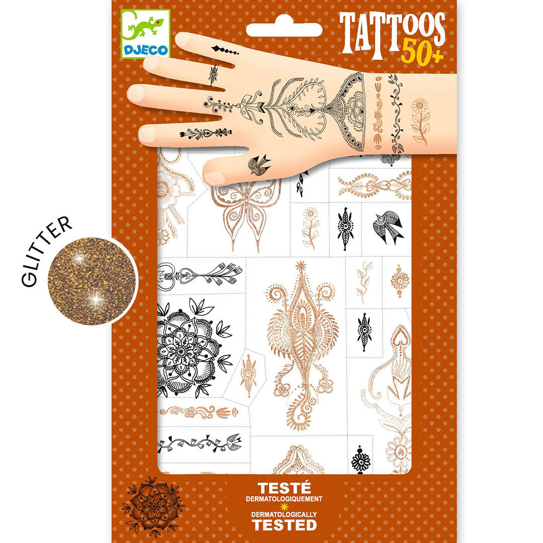 djeco tattoos oosters vleugje | DJ09914 | 1