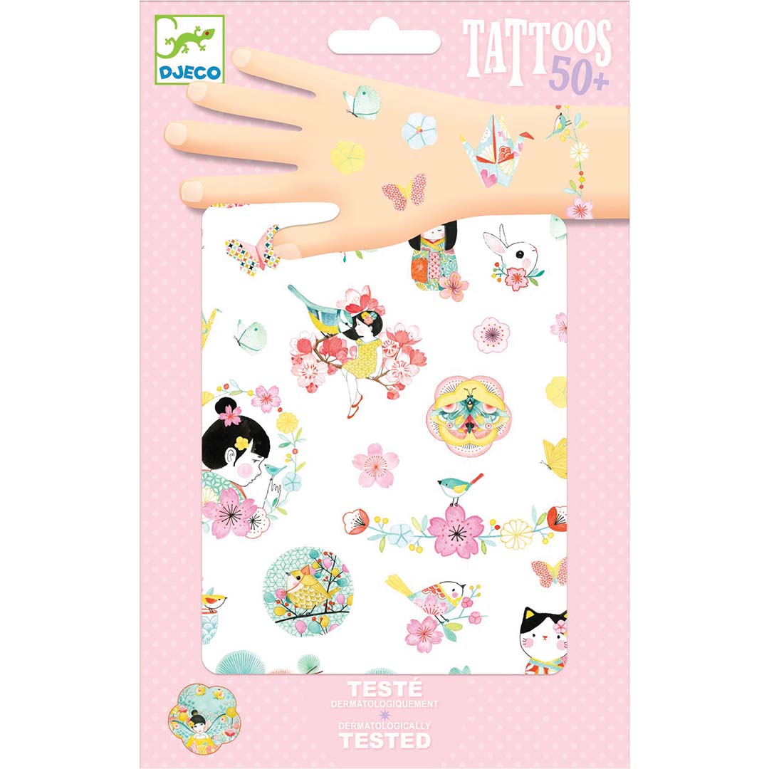 djeco tattoos sakura