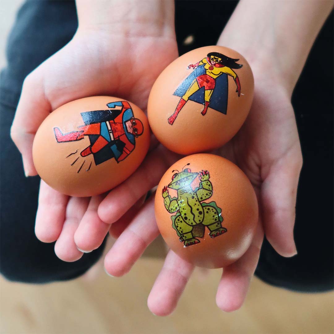 djeco tattoos superhelden en schurken