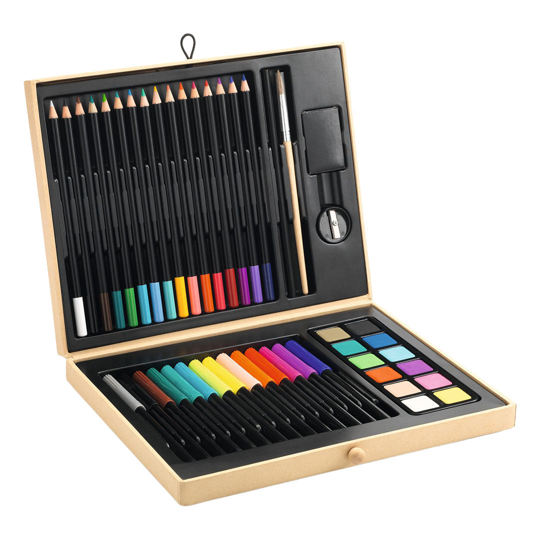 djeco tekendoos kleuren - 47st