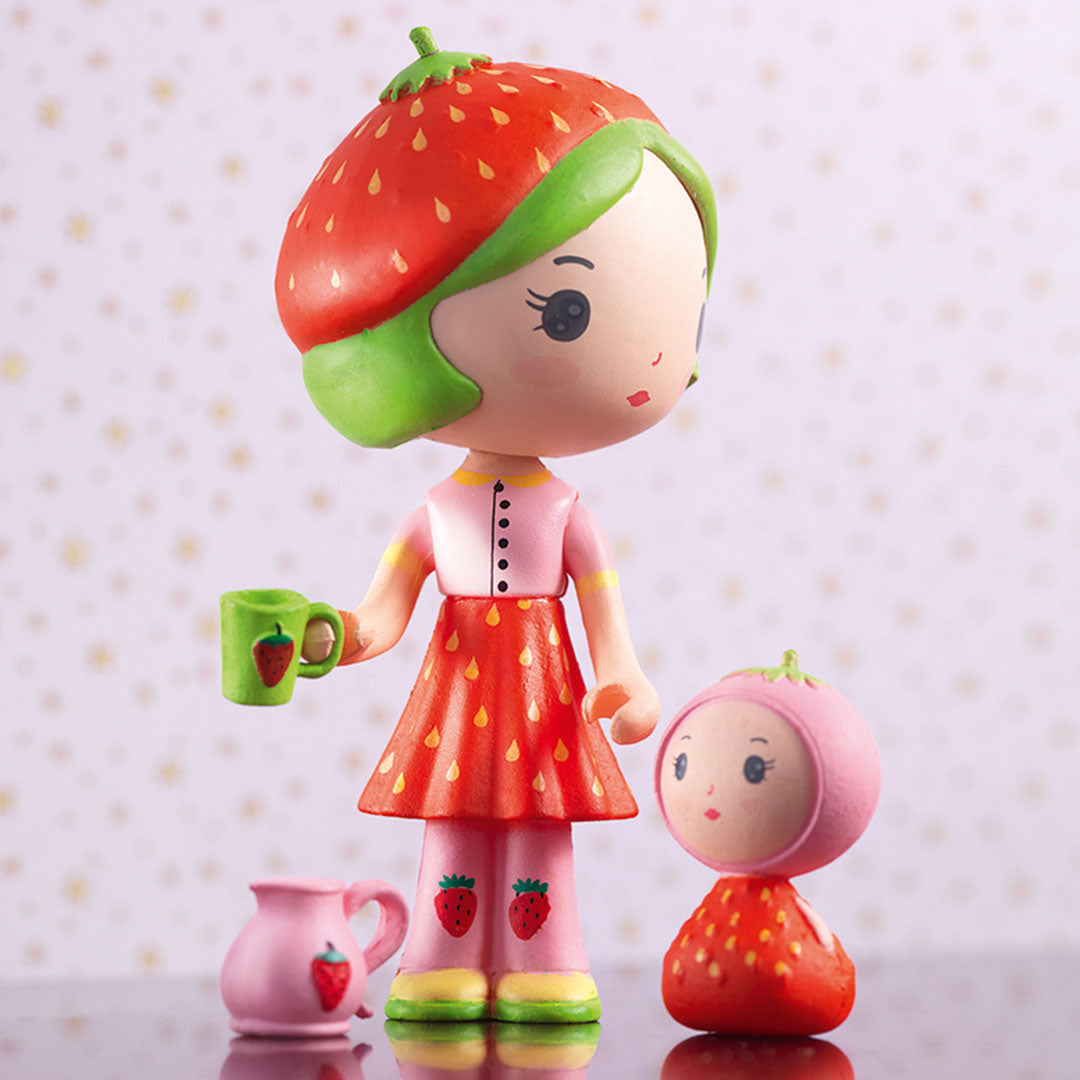 djeco tinyly speelfiguur - berry & lila | DJ06943 | 2