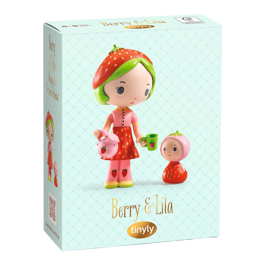 djeco tinyly speelfiguur - berry & lila | DJ06943 | 1
