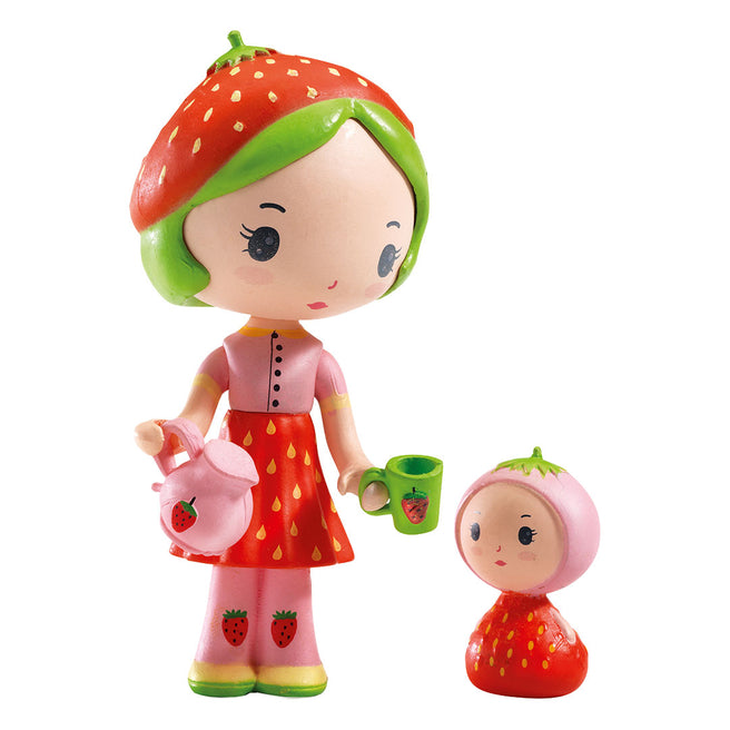 djeco tinyly speelfiguur - berry & lila