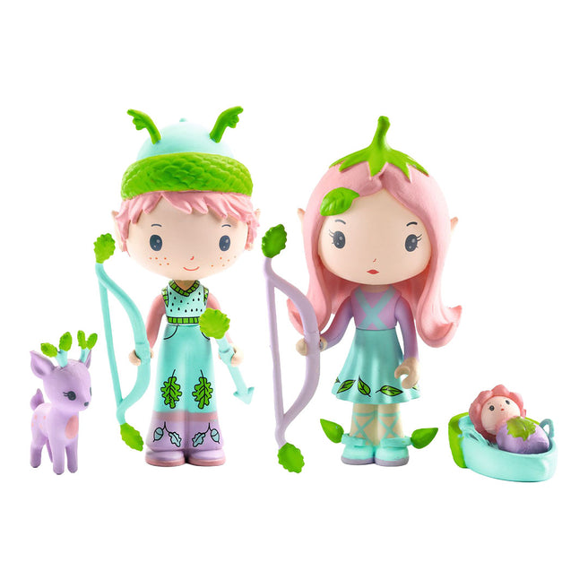 djeco tinyly speelfiguur - lily & sylvestre