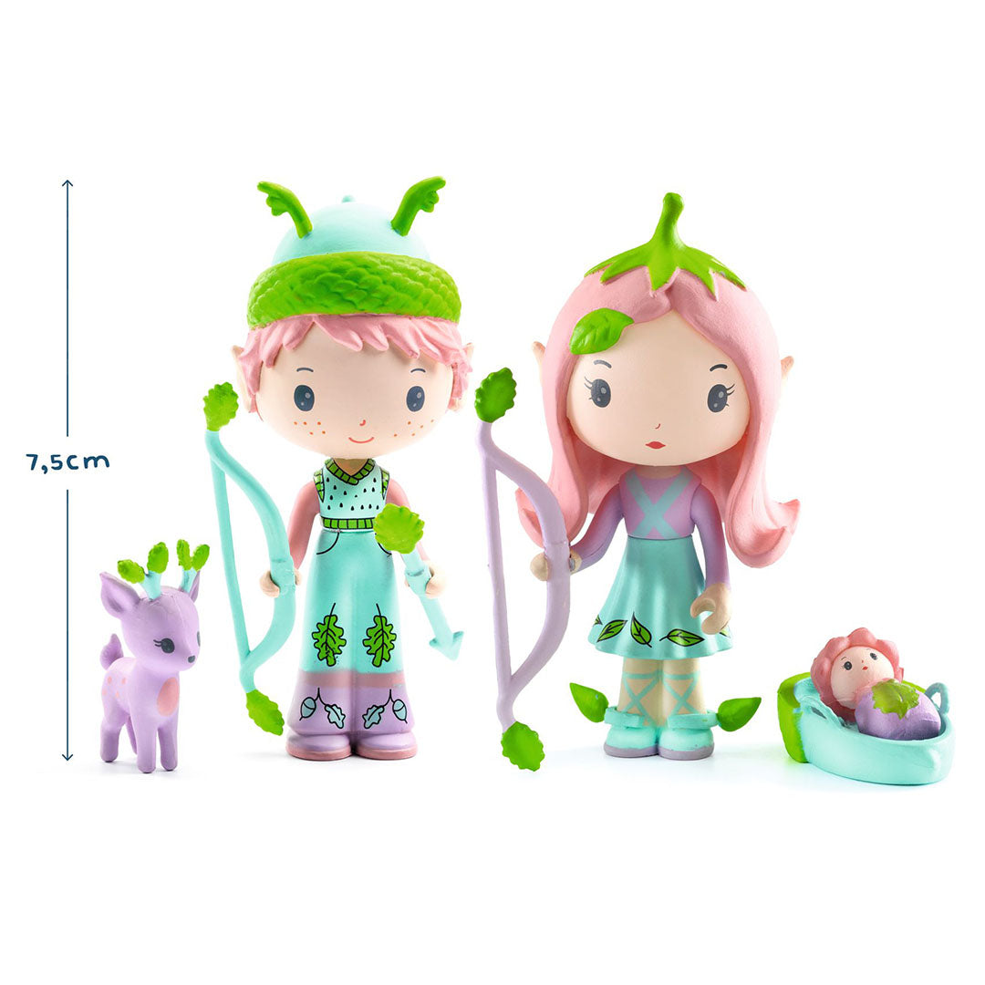 djeco tinyly speelfiguur - lily & sylvestre | DJ06960 | 3
