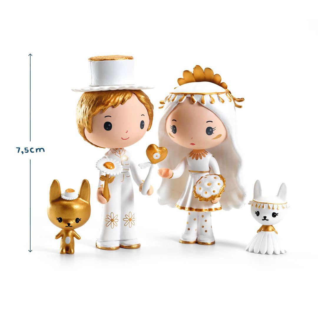djeco tinyly speelfiguur - marguerite & léopold | DJ06959 | 3
