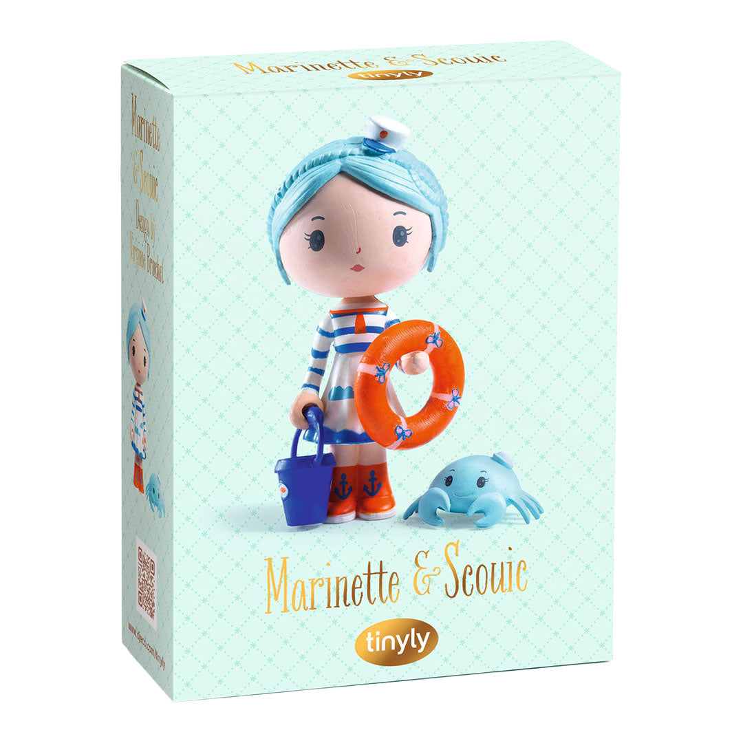 djeco tinyly speelfiguur - marinette & scouic | DJ06948 | 1