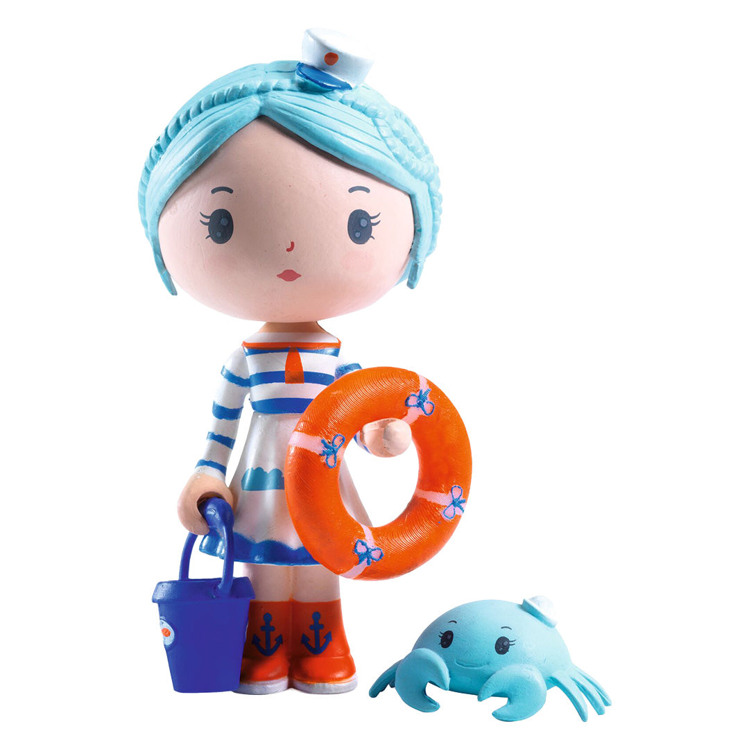 djeco tinyly speelfiguur - marinette & scouic