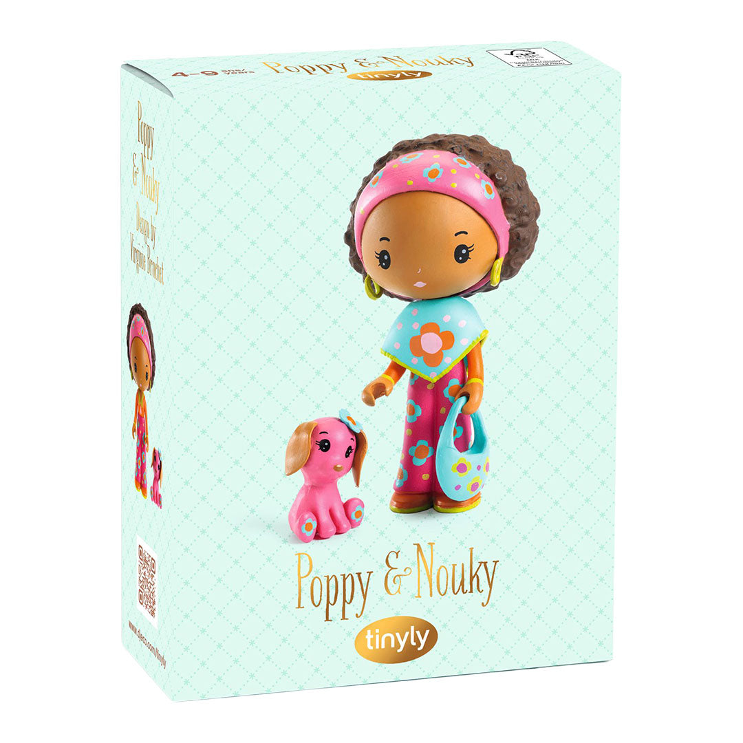 djeco tinyly speelfiguur - poppy & nouky | DJ06957 | 1