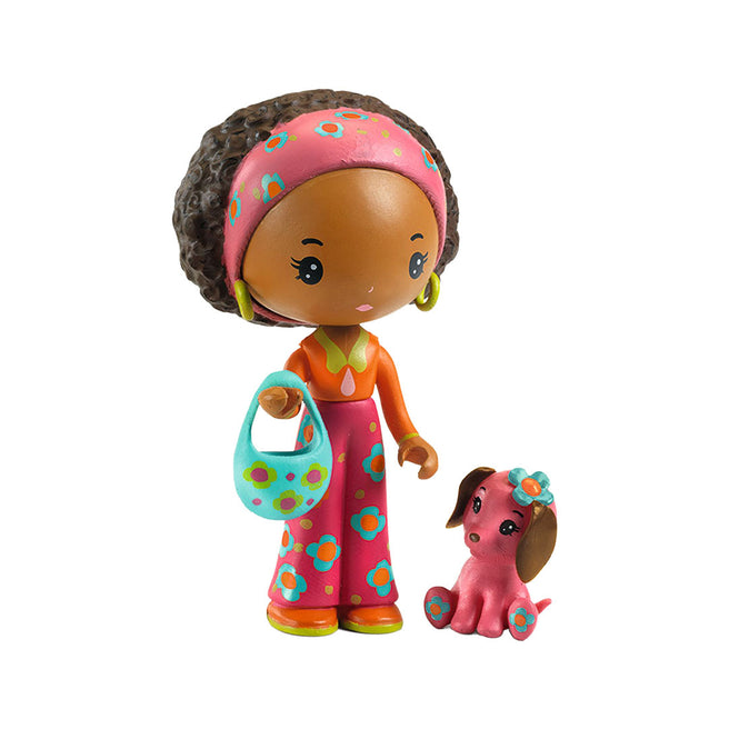djeco tinyly speelfiguur - poppy & nouky
