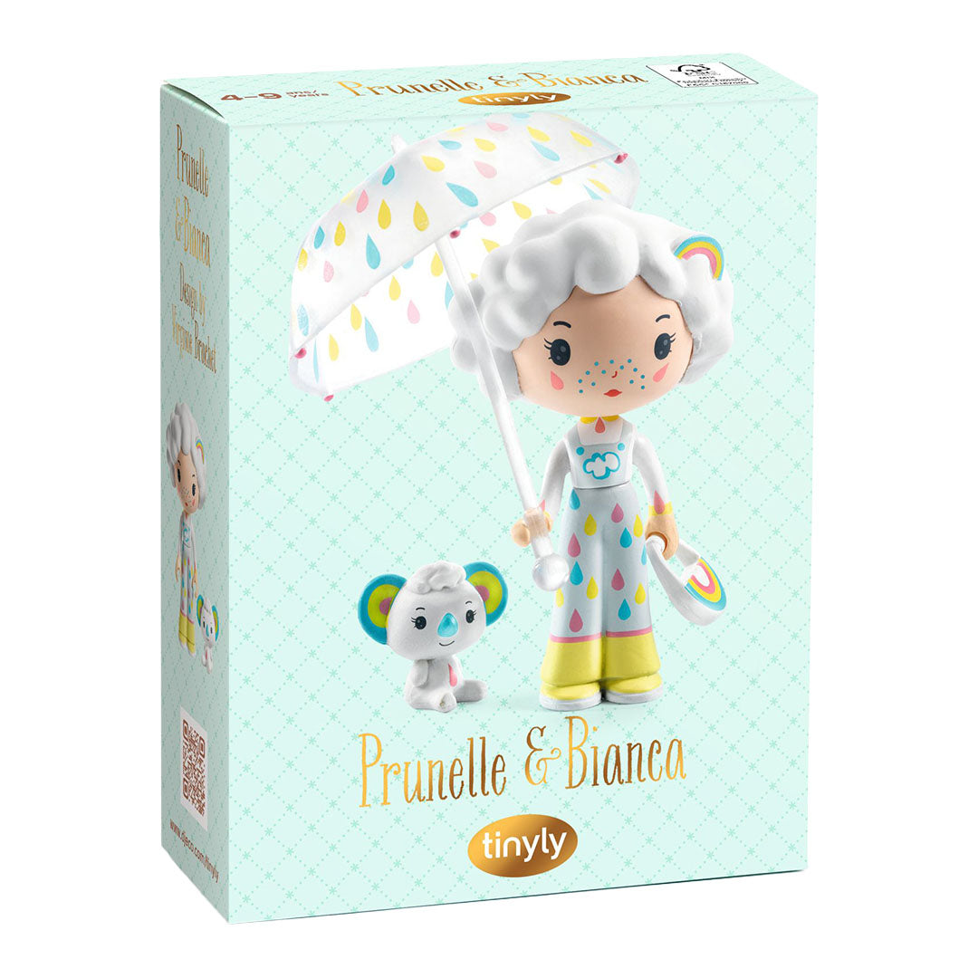 djeco tinyly speelfiguur - prunelle & bianca | DJ06961 | 1