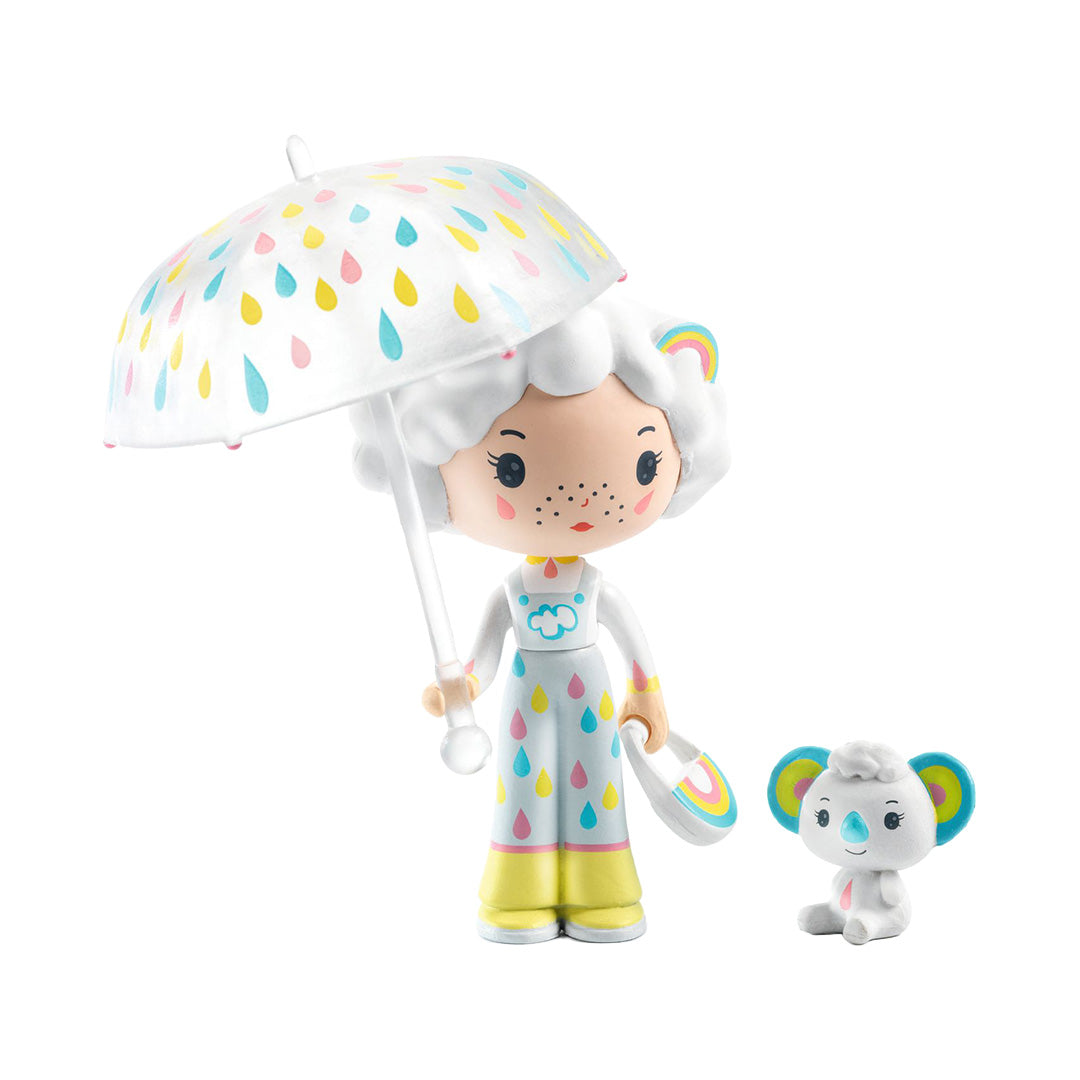 djeco tinyly speelfiguur - prunelle & bianca
