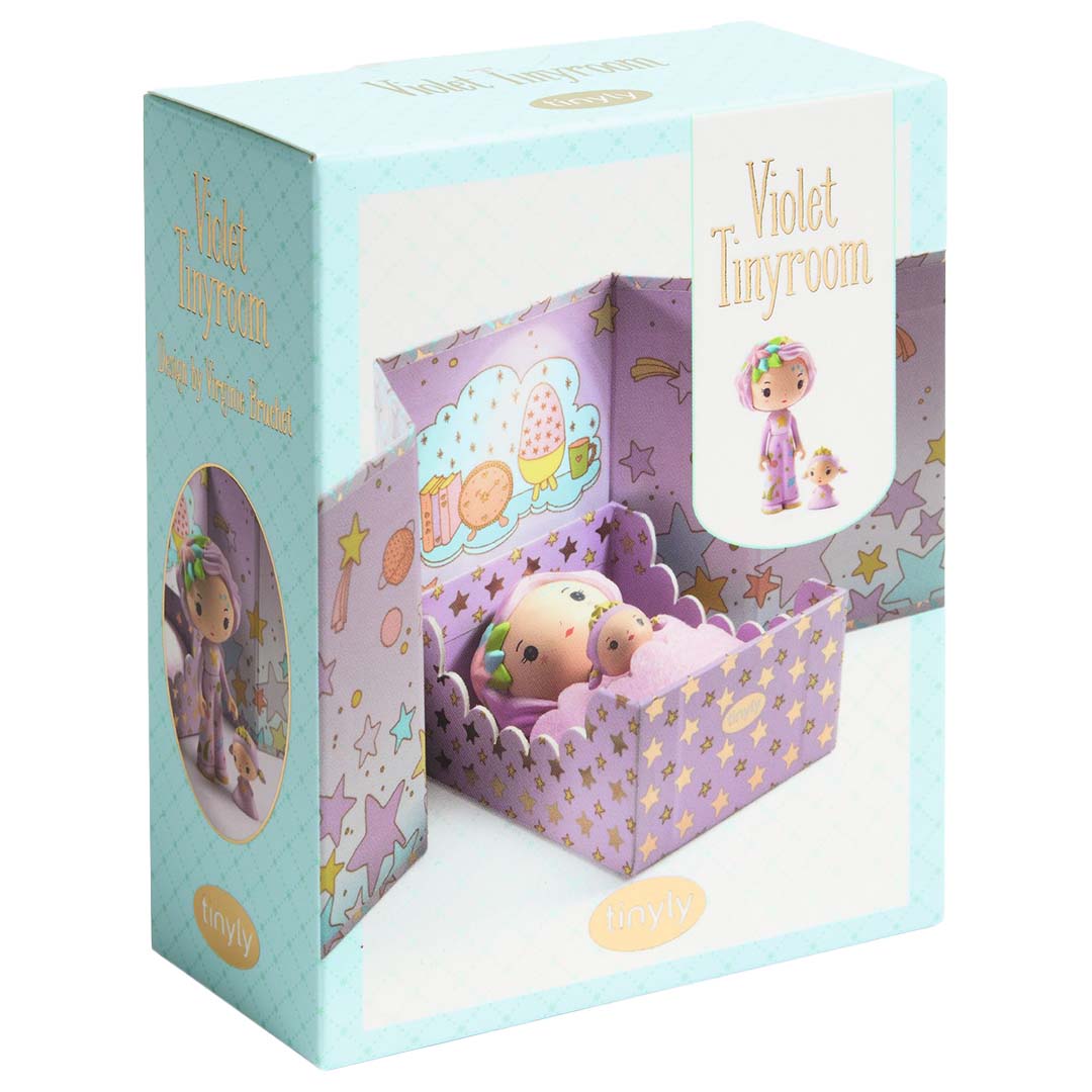 djeco tinyly speelset tinyroom violet | DJ06965 | 7