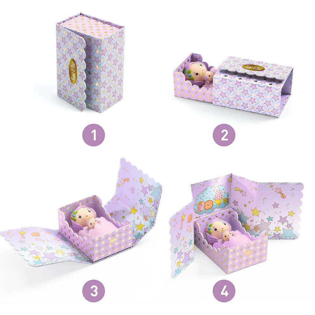 djeco tinyly speelset tinyroom violet | DJ06965 | 5