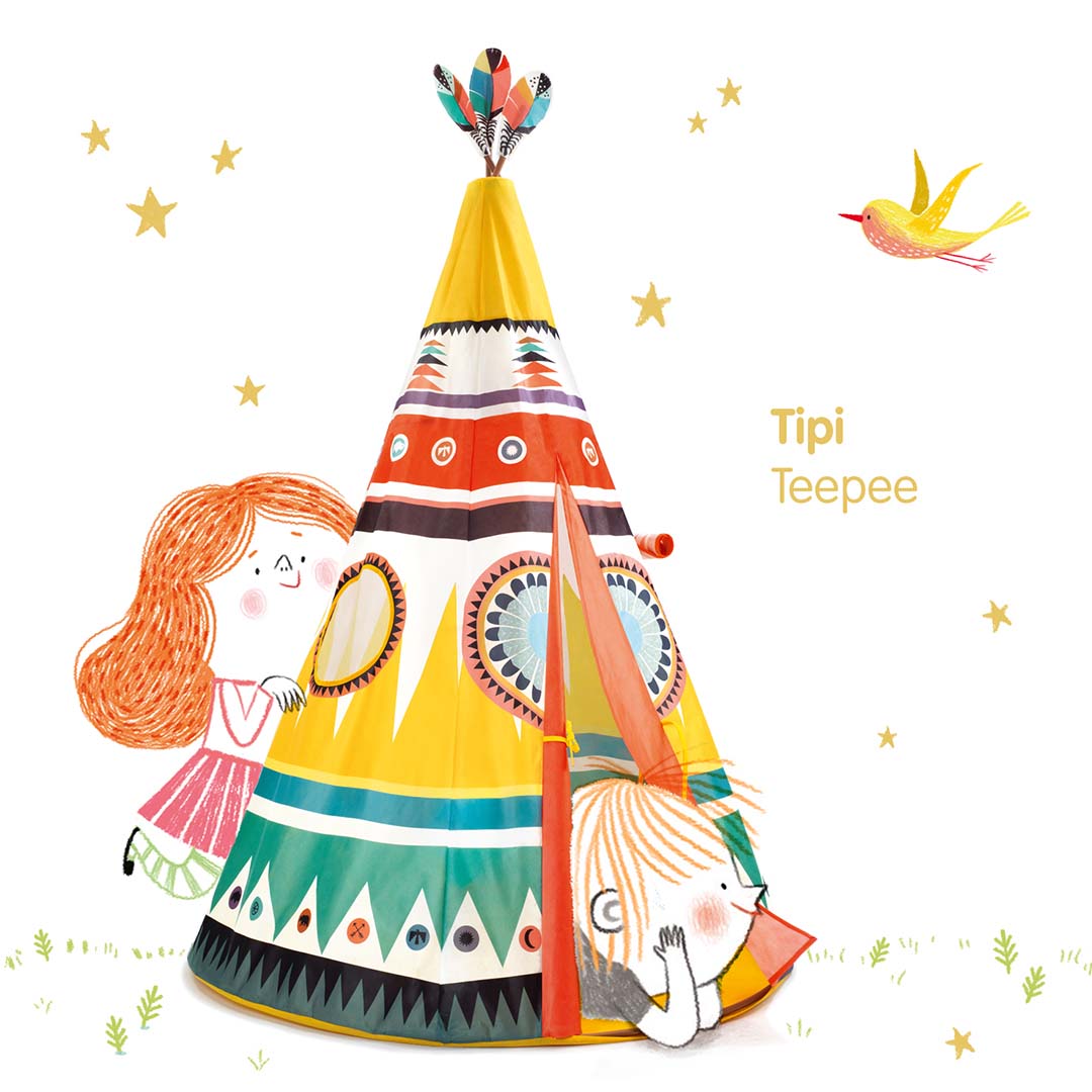 djeco tipi speeltent | DD04491 | 4