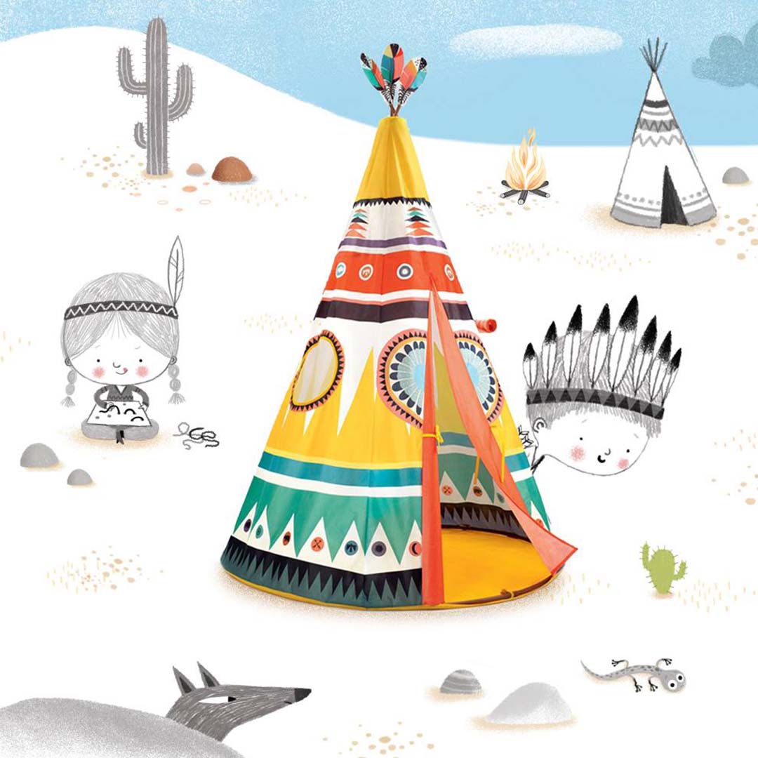 djeco tipi speeltent | DD04491 | 1