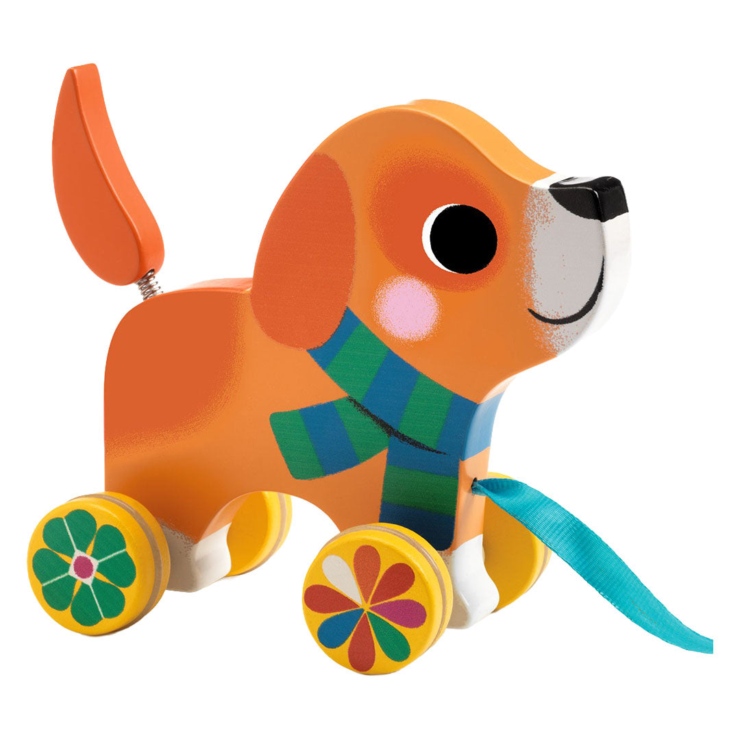 djeco trekfiguur hond lou | DJ06258 | 0