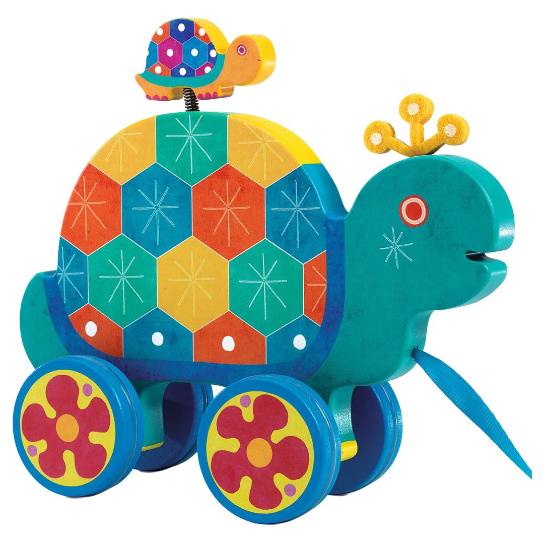 djeco trekfiguur schildpad gaspard | DJ06264 | 0