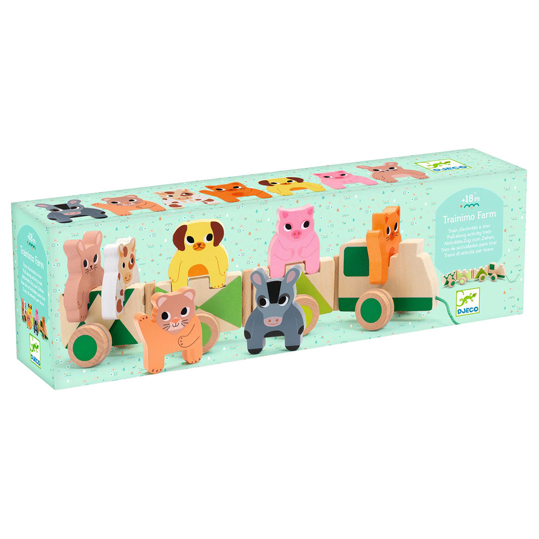 djeco trekfiguur trainimo - boerderij