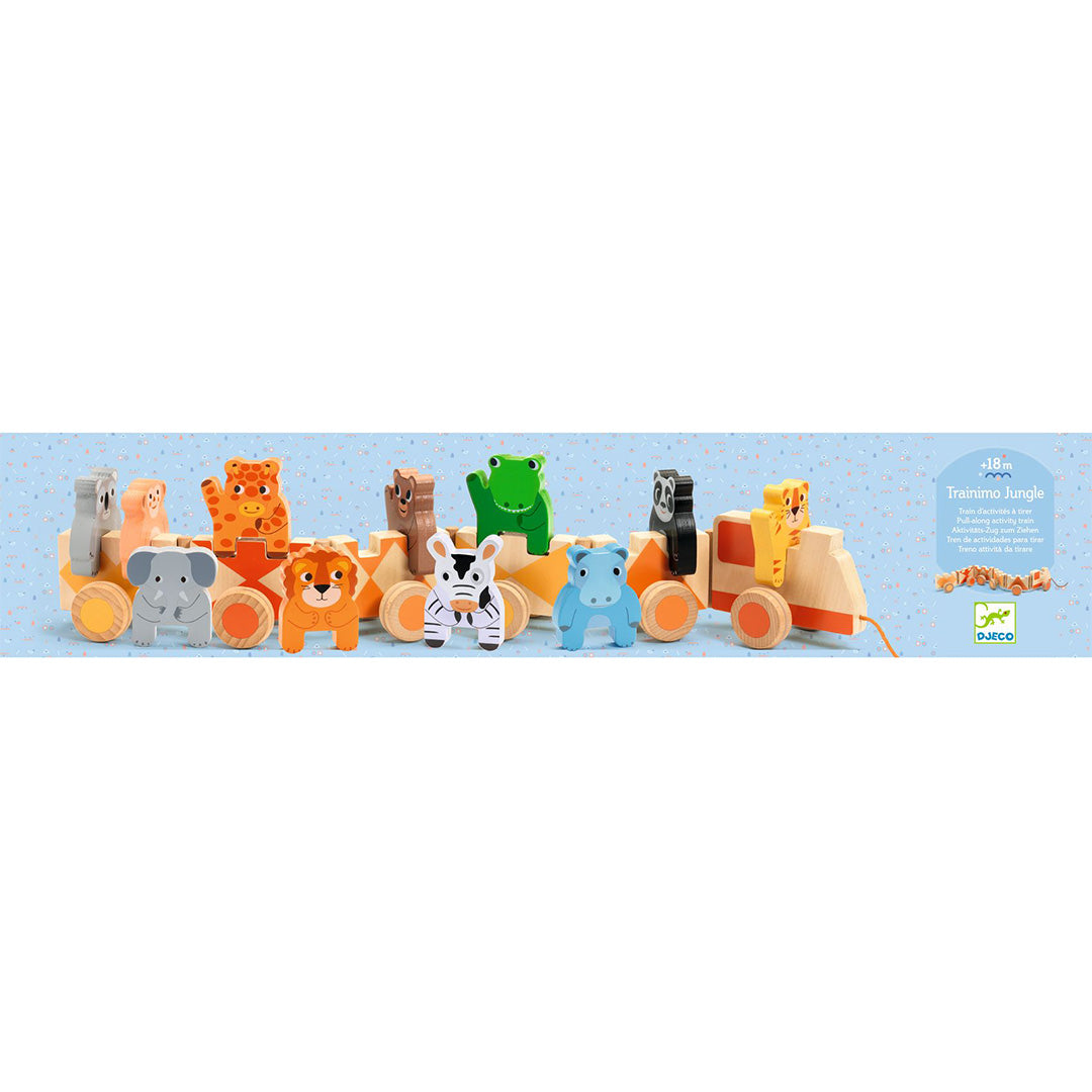 djeco trekfiguur trainimo - jungle | DJ06318 | 3