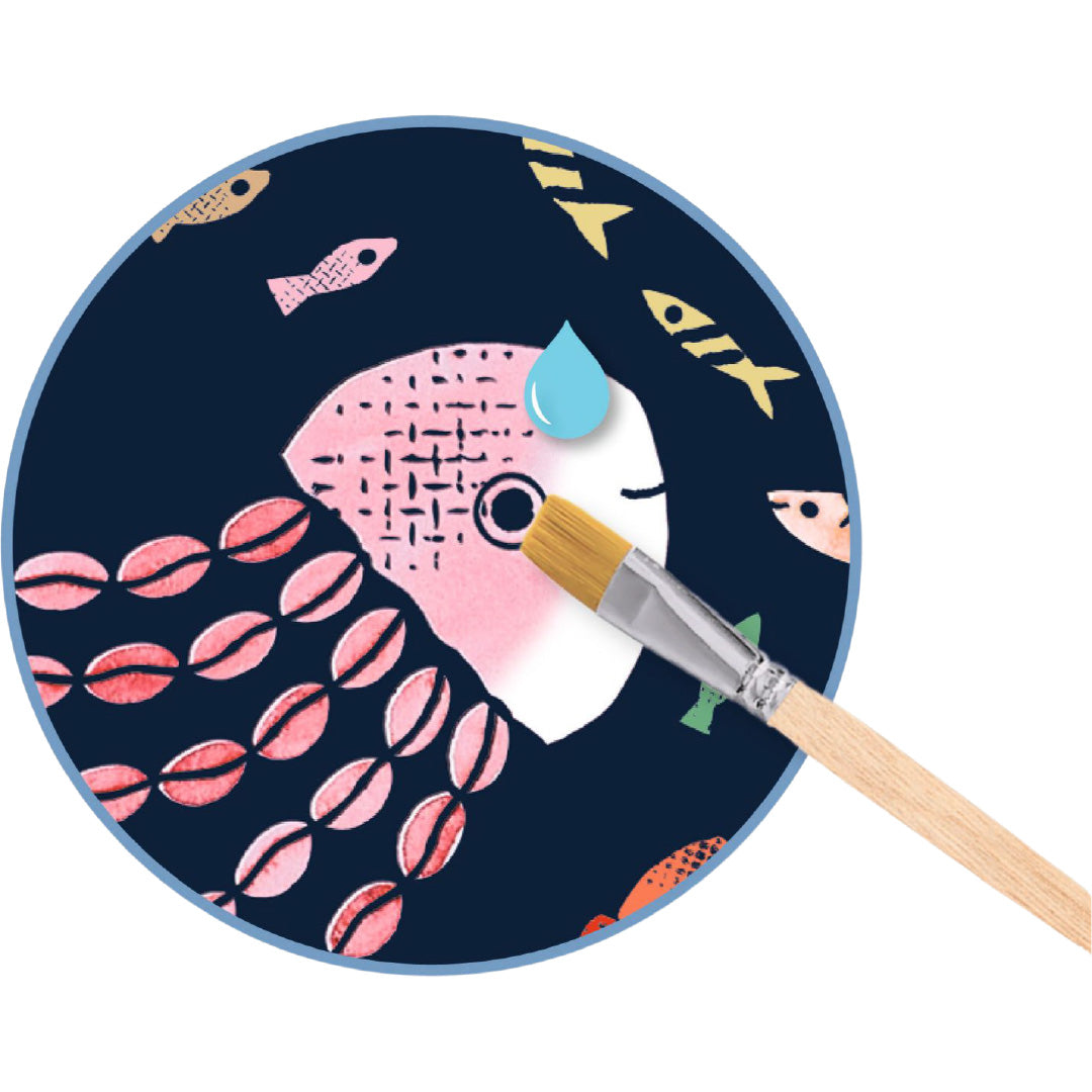 djeco verfset magic reveal paint - in the oceaan | DJ00097 | 3