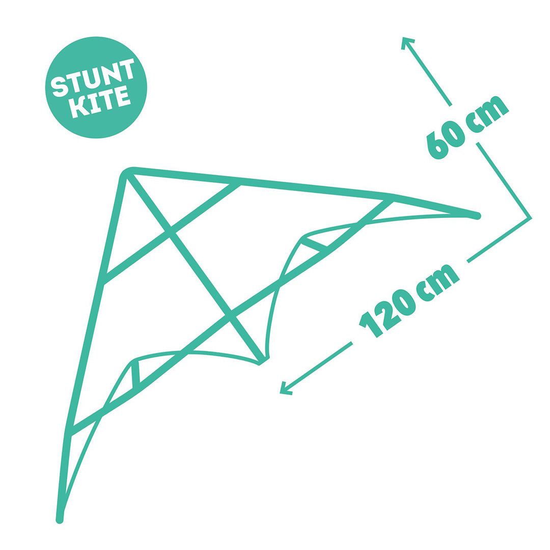 djeco vlieger green wave | DJ02163 | 5