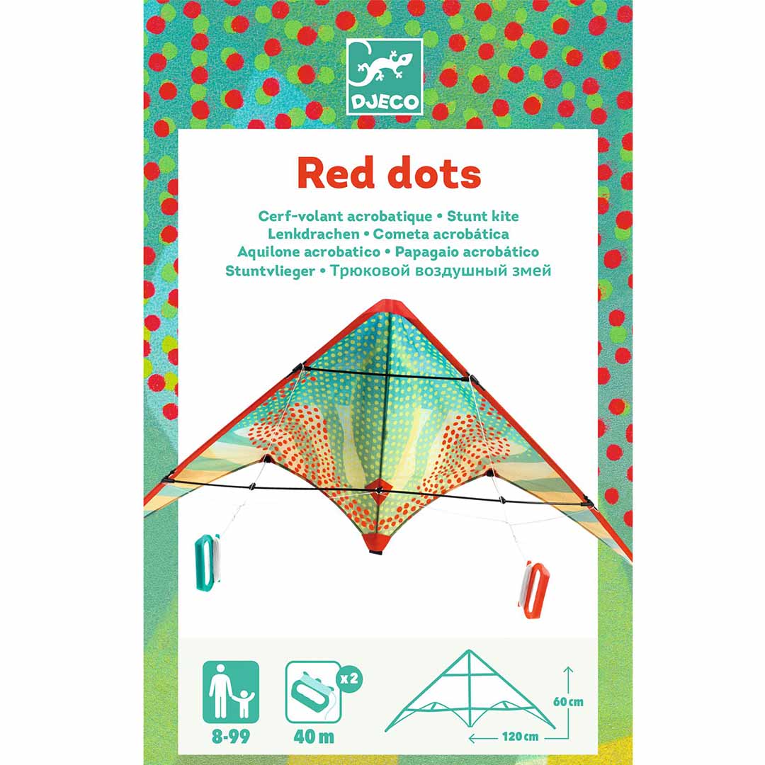 djeco vlieger red dots | DJ02164 | 5