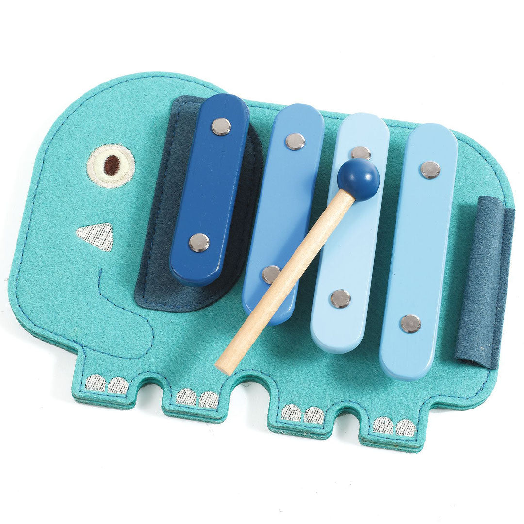 djeco xylofoon softixylo - baby color | DJ06493 | 