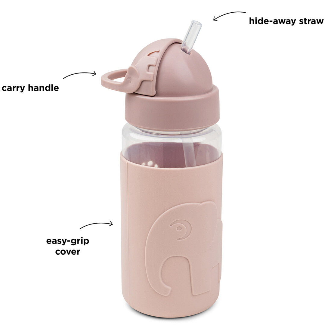 done by deer drinkfles met rietje easy grip - elphee - powder - 350ml | 1039441 | 3