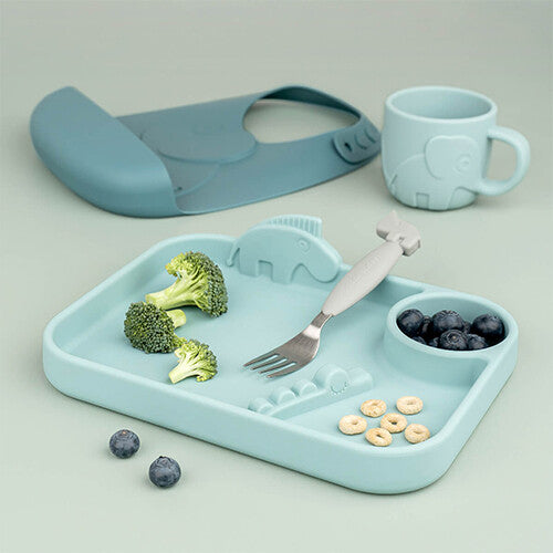 done by deer kinderbestek easy-grip - grey | 1126865 | 3