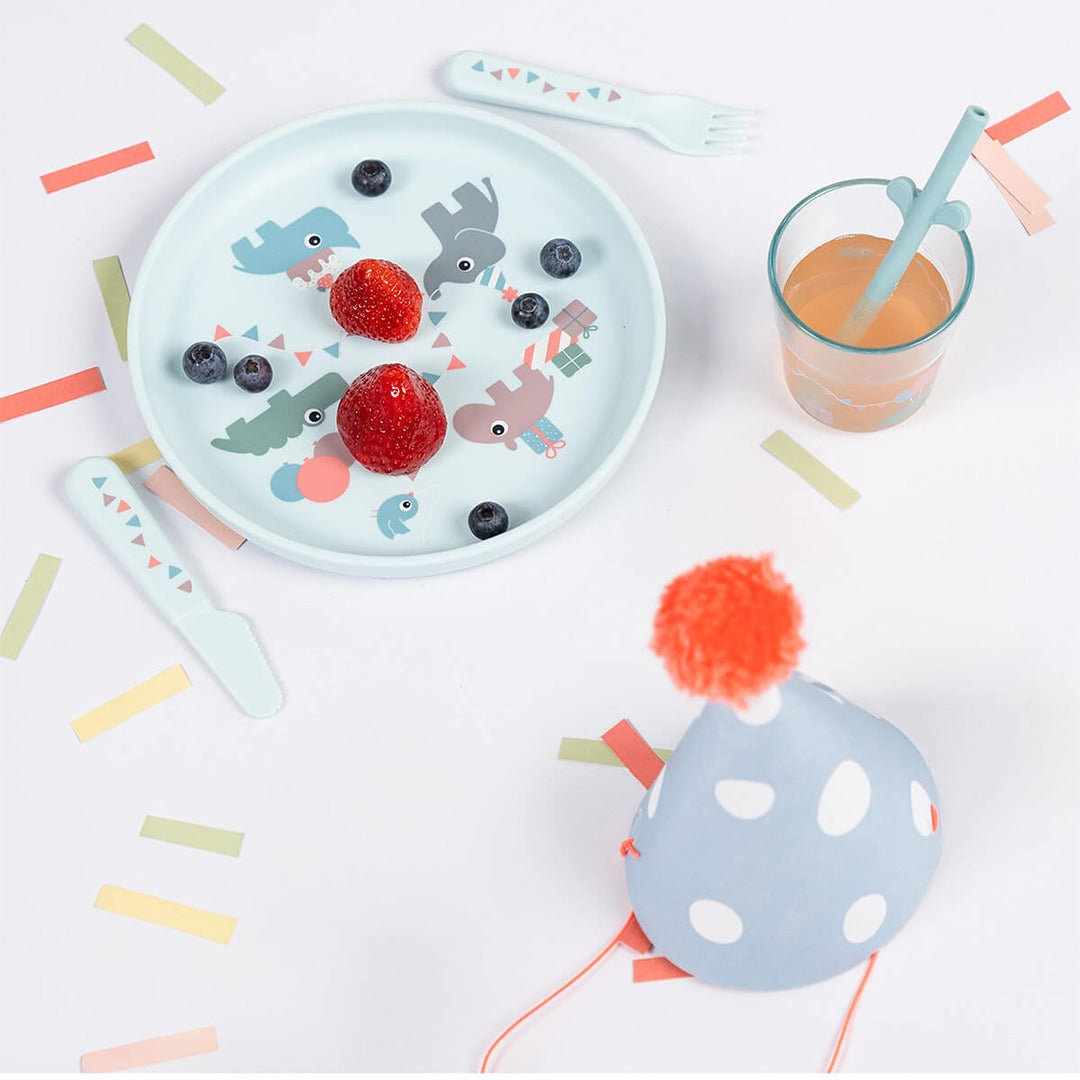done by deer kinderservies verjaardag - blue | 1546102 | 2