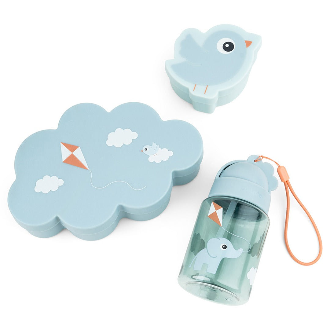 done by deer lunchbox set met drinkfles - blue -  3-delig | 1246442 | 0