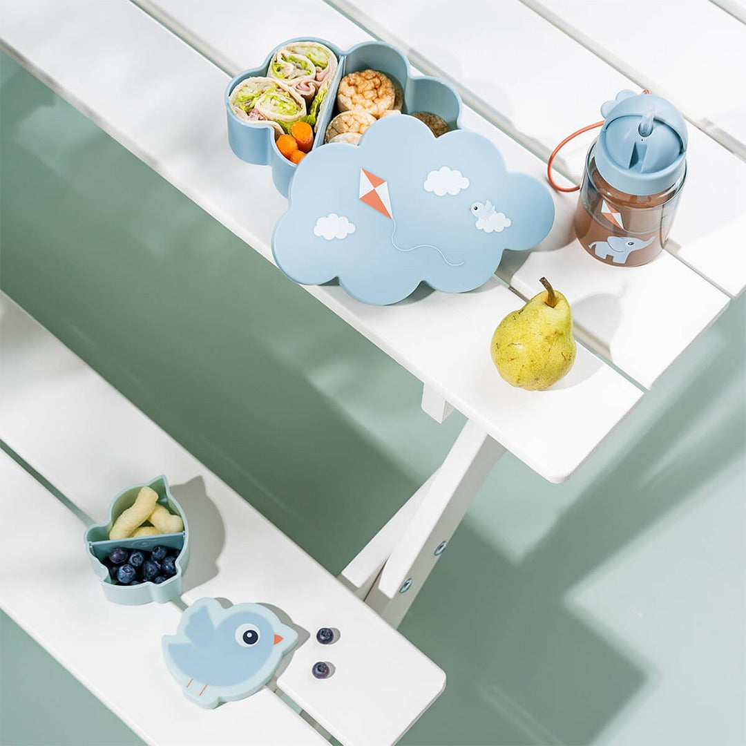 done by deer lunchbox set met drinkfles - blue -  3-delig | 1246442 | 2