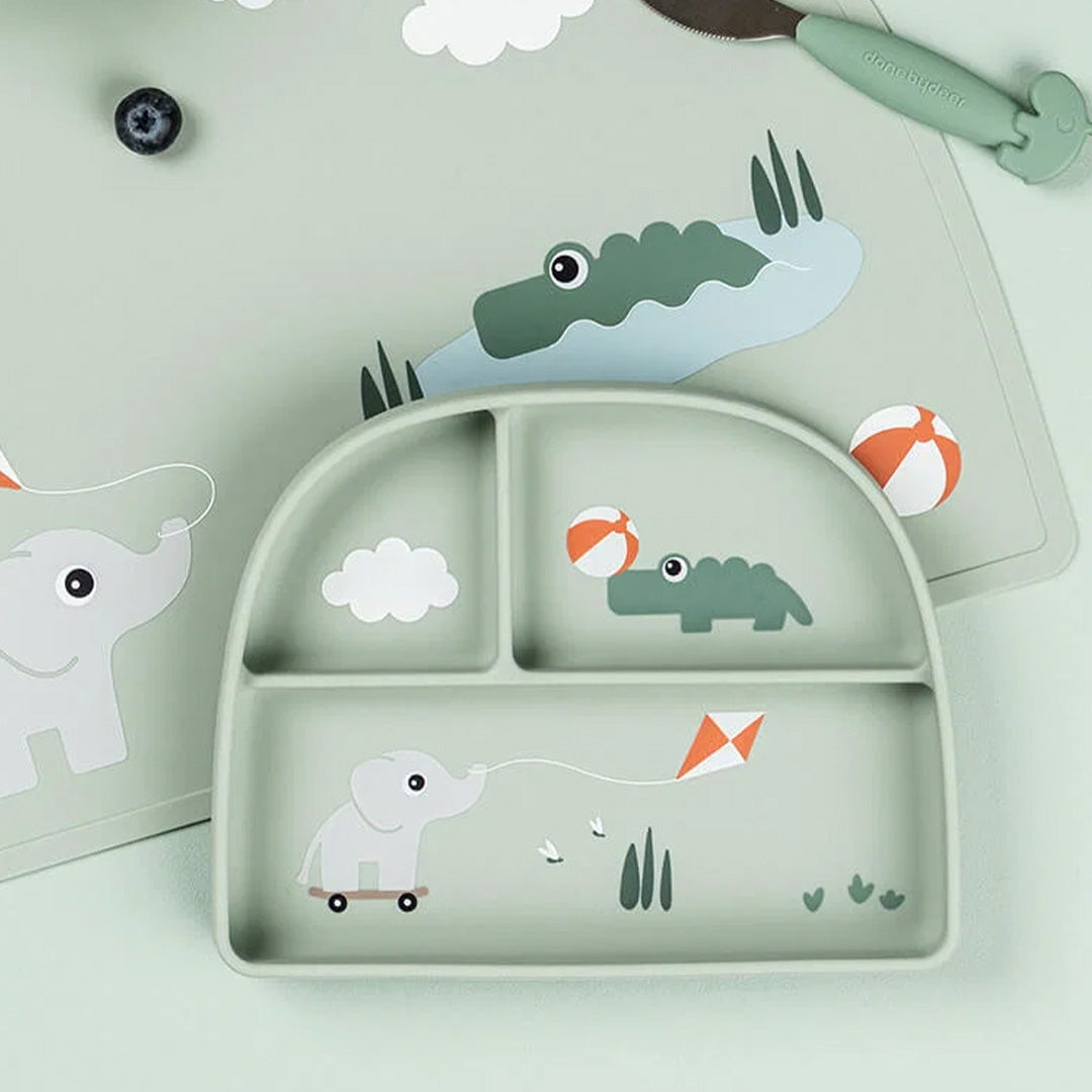 done by deer 3 vakjesbord playground - green | 1769623 | 2