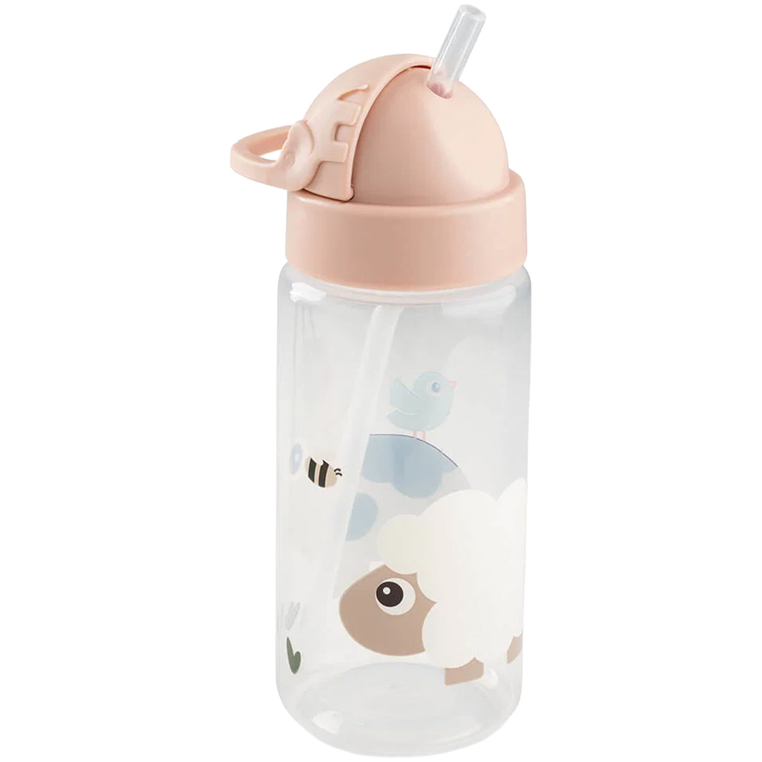 done by deer drinkfles met rietje tiny farm - powder - 350 ml | 1026101 | 3