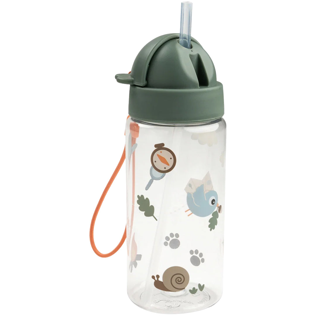 done by deer drinkfles met rietje tiny trails - green - 350 ml | 1066233 | 4