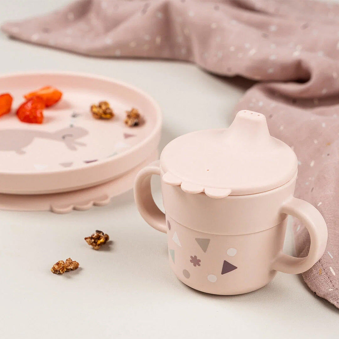 done by deer kinderservies met zuignap celebration - powder - 3-delig |  | 1593031 | 2