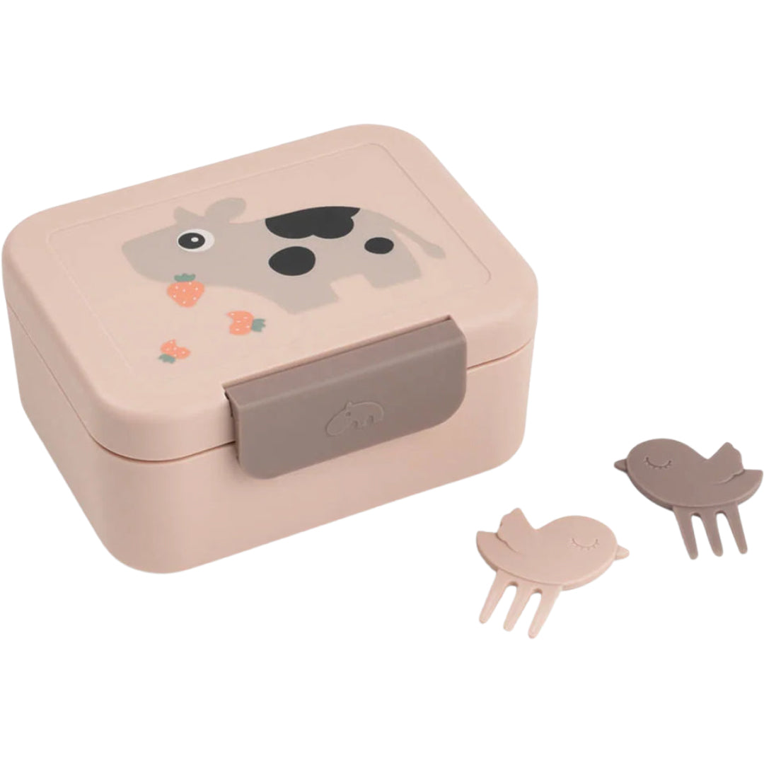 done by deer lunchbox met snackprikkers tiny farm - powder | 1266611 | 