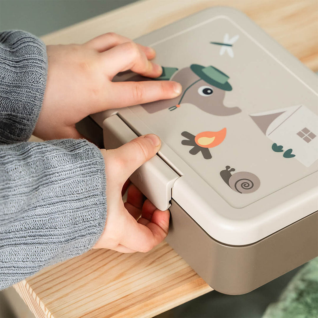 done by deer lunchbox met tussenschot tiny trails - sand | 1266449 | 3