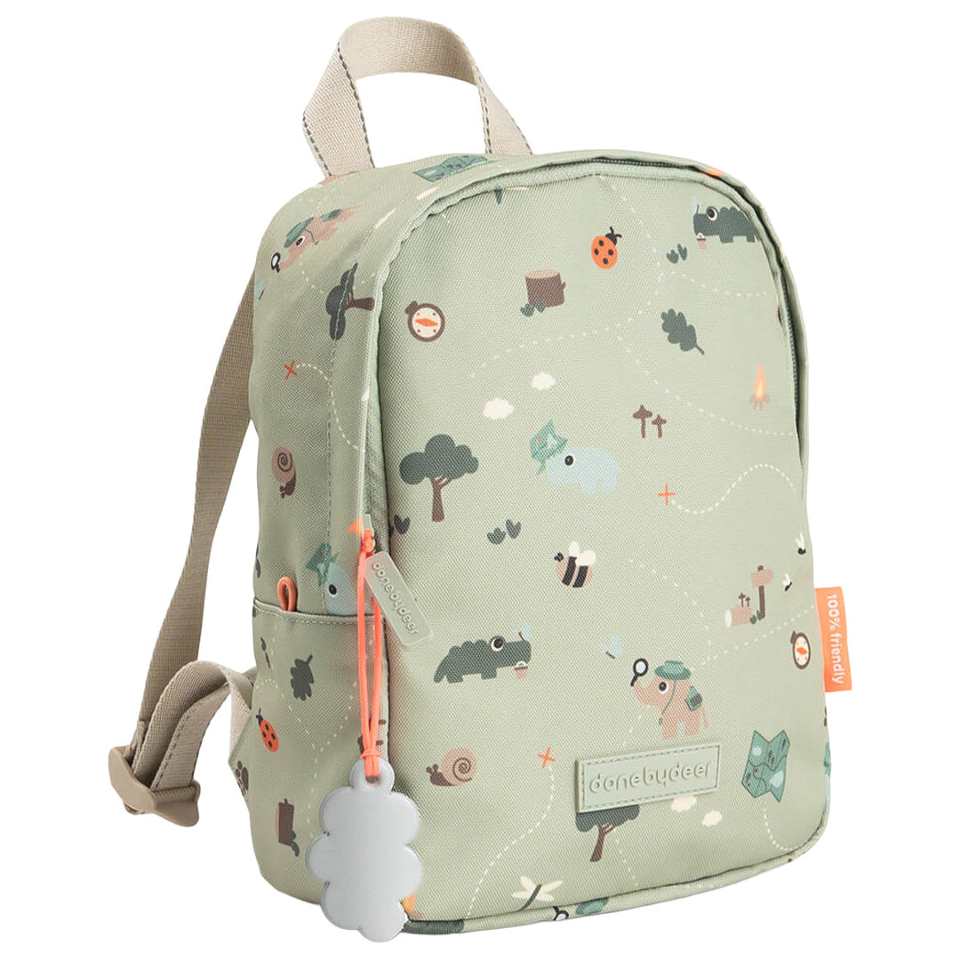 done by deer peuterrugzak tiny farm - green - 26 cm | 7063913 | 