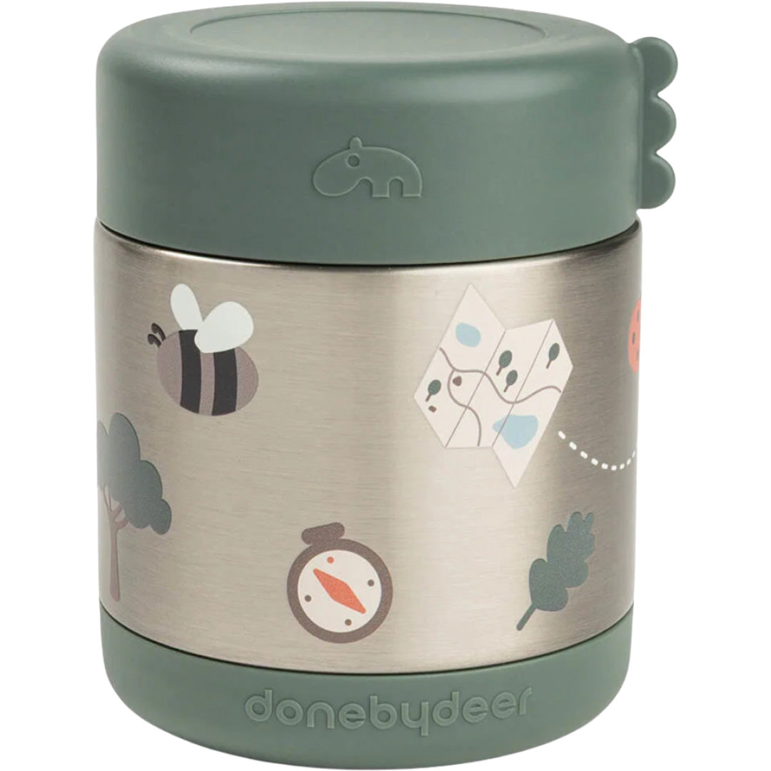 done by deer rvs voedselpot thermos tiny trails - green | 1261233 | 