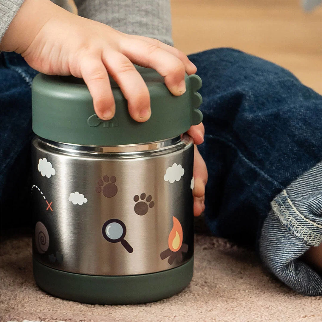 done by deer rvs voedselpot thermos tiny trails - green | 1261233 | 2