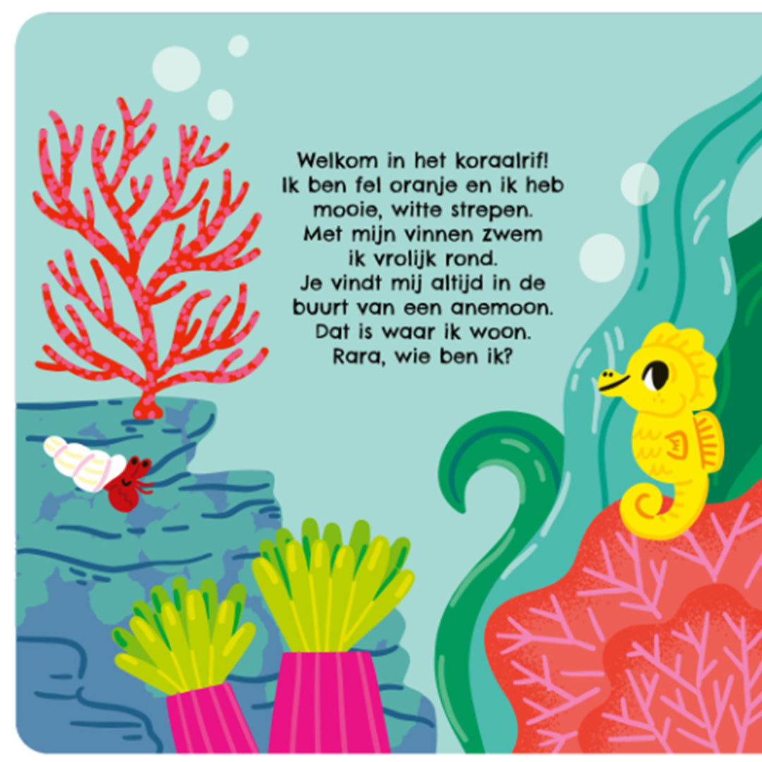 uitgeverij ballon kiekeboe: in de zee |  1233744 | 2