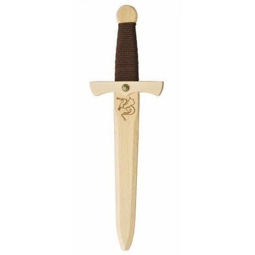 drakendolk met bruin gevest - 35 cm | 422 | 0
