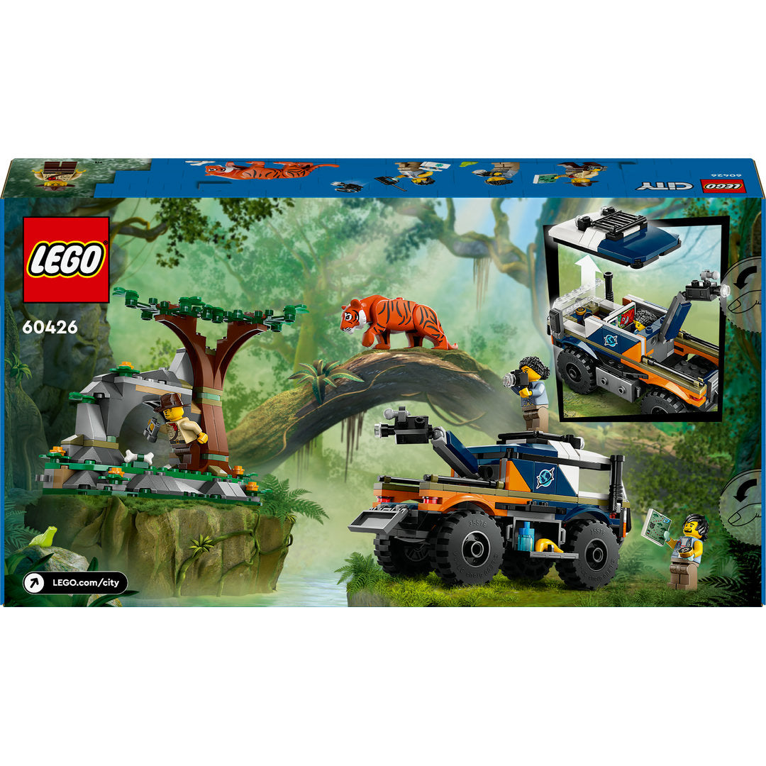 LEGO city jungleonderzoekers offroad truck