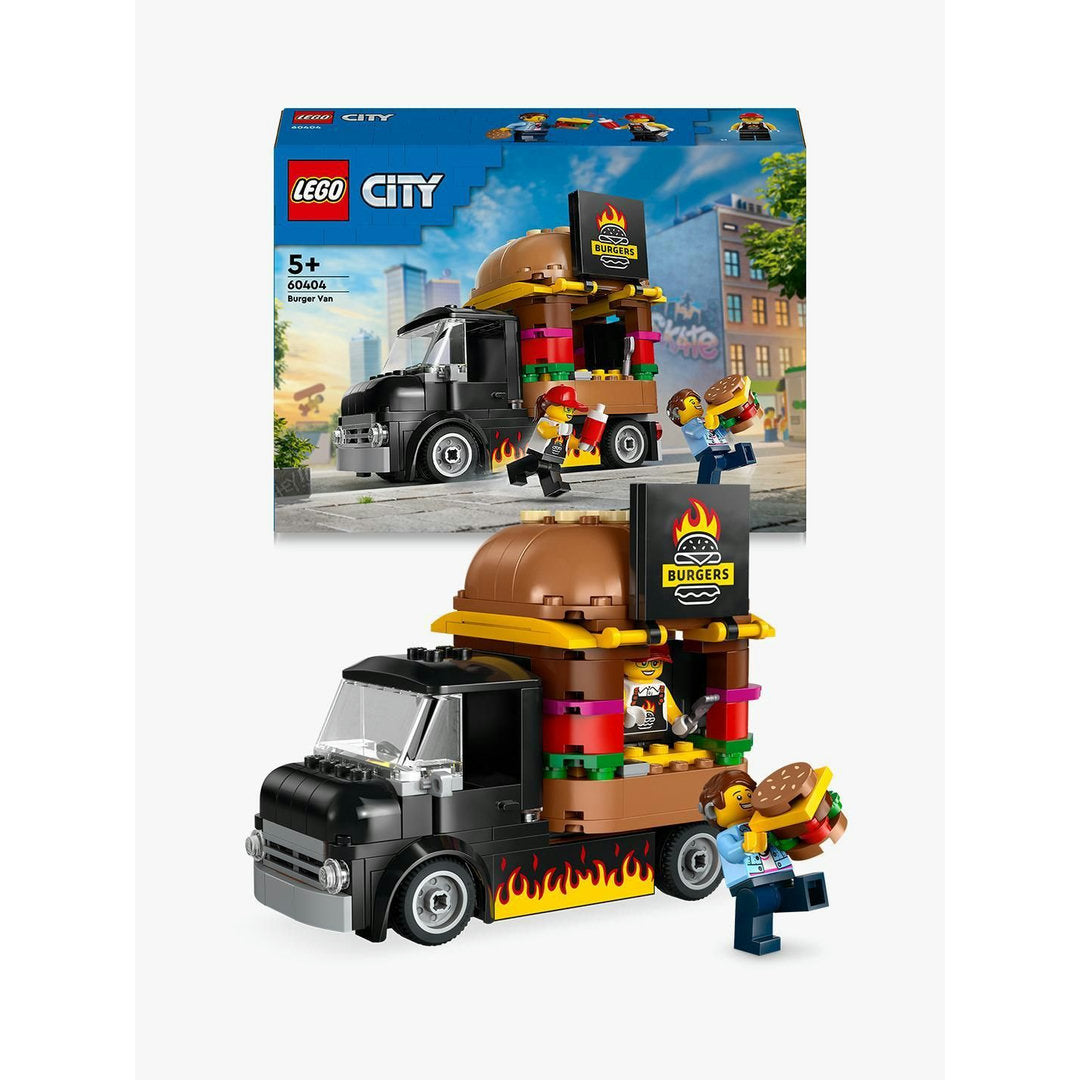 LEGO city hamburgertruck bouwset