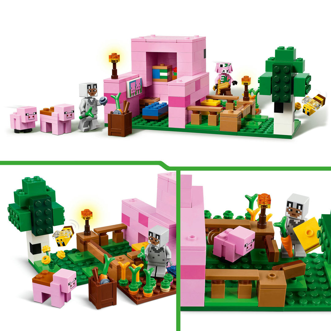 LEGO minecraft het huis van het biggetje
